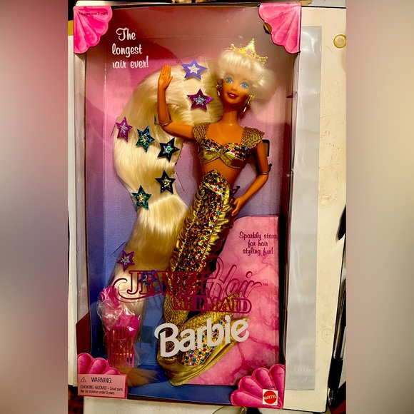 Jewel hair mermaid barbie vintage barbie doll - Picture 7 of 7